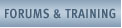 Forums & Training