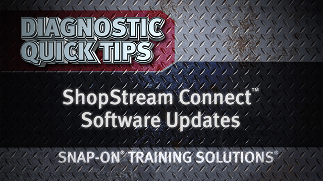 ShopStream Connect Software Updates