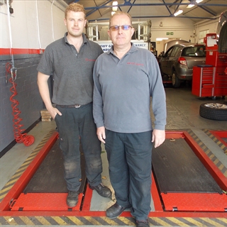 AJD Auto Repairs in King's Lynn underwent a workshop upgrade including new Sun car scissor lifts.