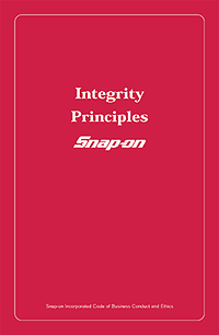 Snap-on code of business coduct and ethics